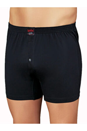 Erkek Gri 6'lı Paket Penye Boxer Me010