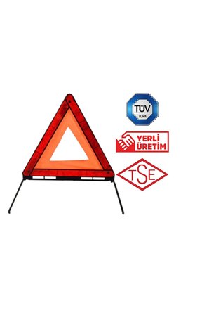 Carvorio 2'li E Belgeli Reflektör Seti – Katlanabilir, Yüksek Görünürlük, TÜVTÜRK Uyumlu