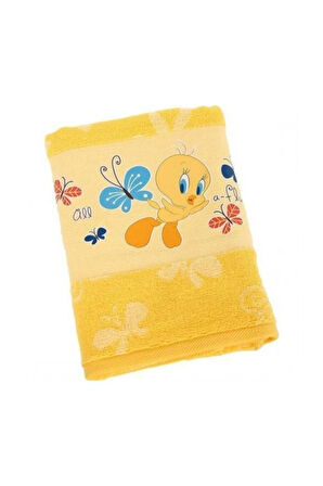Özdilek Tweety Flutter Lisanslı Bornoz Seti- 9/10 Yaş