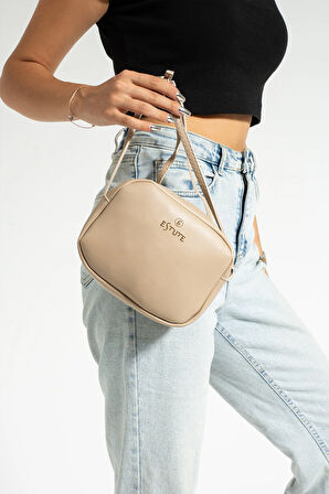 Kadın Mini Urban Çapraz Askılı Fermuarlı Ayarlanabilir Askılı El Ve Kol Omuz çantası