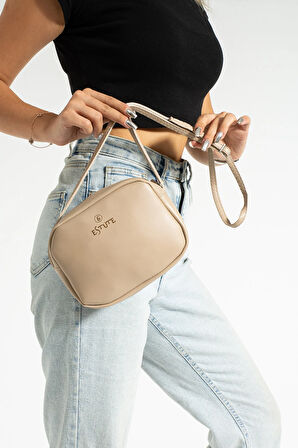 Kadın Mini Urban Çapraz Askılı Fermuarlı Ayarlanabilir Askılı El Ve Kol Omuz çantası