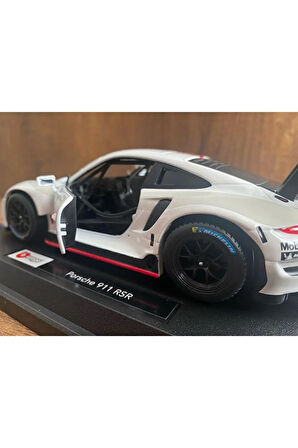 Porsche 911 Rsr Gt Metal Model Diecast  1:24 Porsche 911 RSR GT Model Araba PORSCHE 911 GT DİECAST