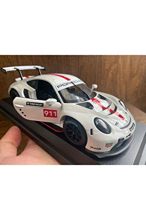 Porsche 911 Rsr Gt Metal Model Diecast  1:24 Porsche 911 RSR GT Model Araba PORSCHE 911 GT DİECAST