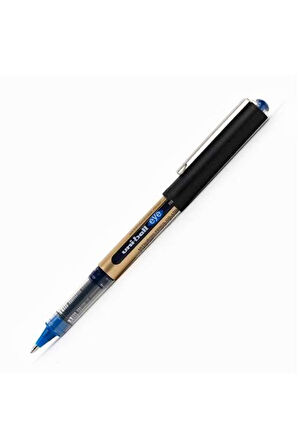 Roller Kalem(12 adet) 10 Eye Broad Jel Bilye Uç İmza Kalemi 1.0 MM Mavi UB-150