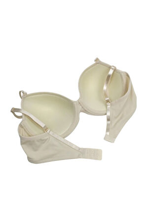 Kadın Pemilo Da Fealty Dolgusuz Desteksiz Soft Mikro Beyaz Sütyen 9700