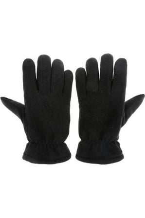 Unisex Siyah Termal Kışlık Kaliteli Polar Eldiven L-m