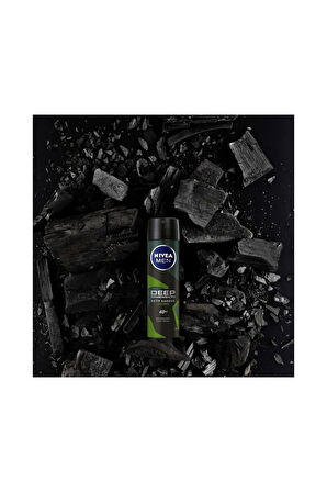 Men Deodorant Deep Dimension Amazonia 150 ML - 6'lı Avantaj Paketi