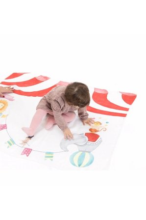 Animal Bebek Küpleri ve Circus Bebek Anı Battaniyesi