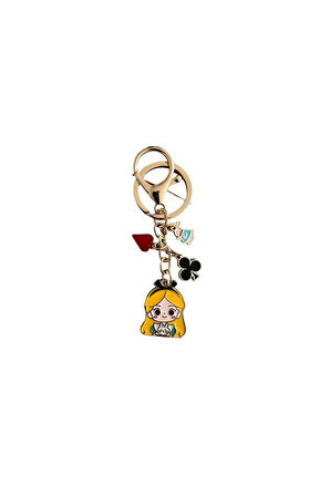 Alice in Wonderland Charm Anahtarlık