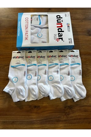 Kadın Pamuklu Dikişsiz Konforlu Yazlık Patik Çorap 6’lı Paket
