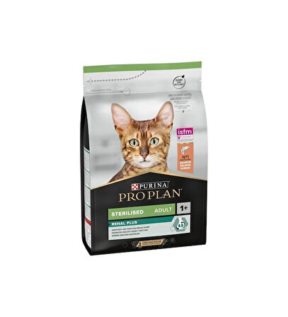 Pro Plan Renal Plus Sterilised Somonlu Kısırlaştırılmış Yetişkin Kedi Maması 1,5 kg