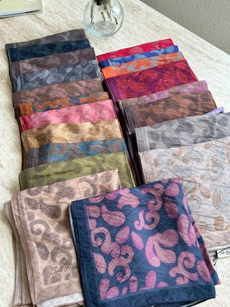 Silk Home Velora Eşarp Kahve