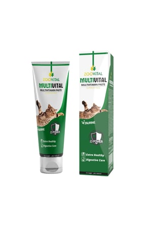 Malt Paste Kedi Macunu 100 Gr + Multivitamin 100 Gr + Biotin Past 100 Gr
