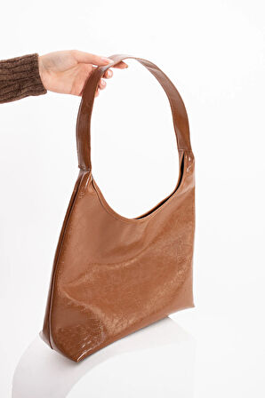 Kadın Omuz Çantası Makyaj Çantalı Kaliteli Deri