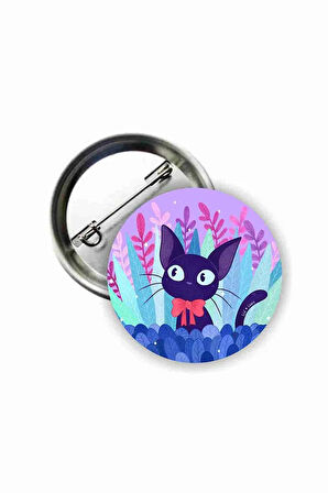 Kiki's Delivery Service - Jiji Cat Buton Rozet