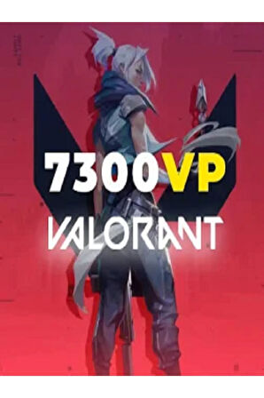 7300 VP Valorant Points