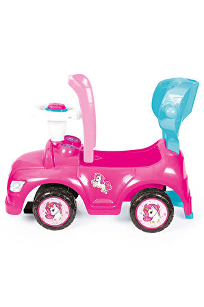 Oyuncak Unicorn Araba 4 Ü 1 Arada Pembe