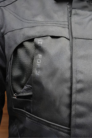 Adventure H20 4 Mevsim Motosiklet Montu Siyah