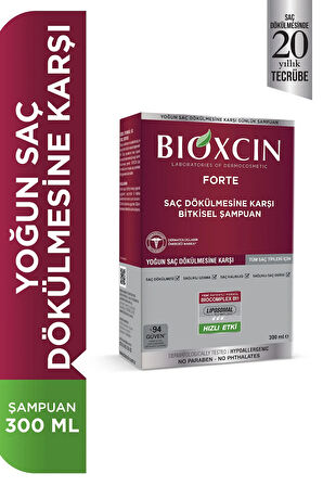 Forte Saç Dökülmelerine Karşı Bitkisel Şampuan 300 Ml