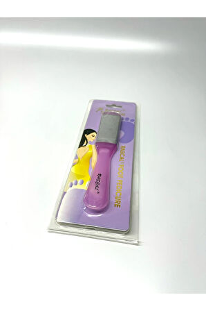 Pembe Plastik Çift Taraflı Topuk Törpüsü