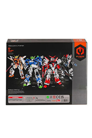 Nessiworld 6821 IMM Savaşçı Robot Blok Seti 833 Parça