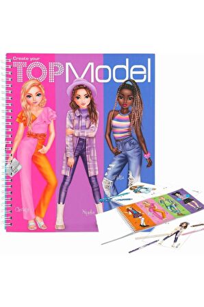 Create Your Topmodel Colouring 0412447_a