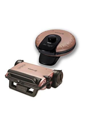 Formula Rosegold Tost Makinesi Ve Mia Waffle Makinesi Rosegold Ikili Set