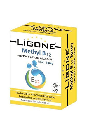Ligone Methyl B12 Sprey 40 Ml