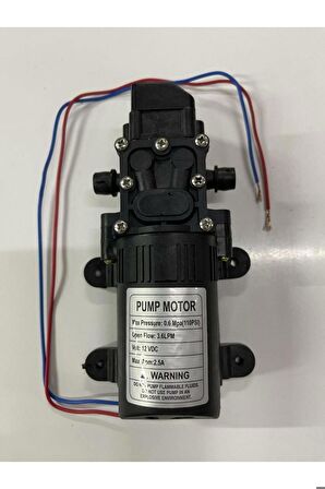 Akülü Su Aktarma ve İlaçlama Motoru Pompası 12 Volt