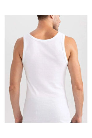 5'li %100 Pamuk Penye Erkek Atlet