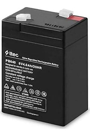 6v 4ah Akü - 6v 4ah 6 Volt 4 Amper Kuru Akü Batarya Pil + 6 Volt 4 Amper Akü Pil Batarya Aynı Güne