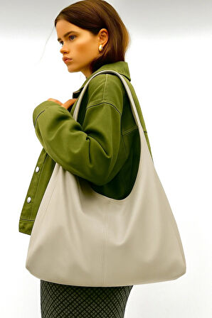 Lüks Oversize Omuz Çantası