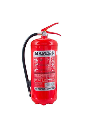 Yangın Söndürme Cihazı 6 Kg Kkt (Kuru Kimyevi Tozlu)