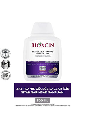 Siyah Sarımsak Saç Dökülmesine Karşı 2. Si %50  Şampuan 300ml 2X2