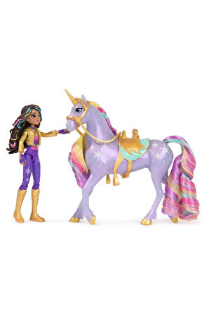 Unicorn Akademisi Sophia Figür ve Wildstar Tek Boynuzlu At