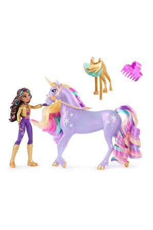Unicorn Akademisi Sophia Figür ve Wildstar Tek Boynuzlu At