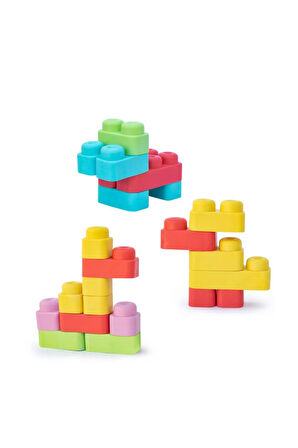 Nessiworld 04006 Yumuşak Big Bloklar 24 Parça -Dede