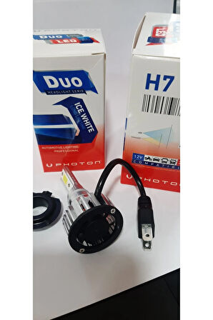 Duo H7 Led Xenon Set Ultra Güçlü Işık 23 Model Gri Slim