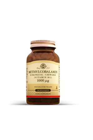 Methylcobalamın(vb12)1000 Mcg 30 033984019508
