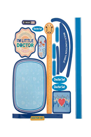 Toys S01.4361 Kutuda Tıbbi Aksesuarlı Doktor Oyun Setim