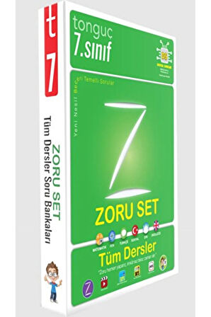7. Sınıf Zoru Bankası Tüm Dersler Seti / Kolektif / Tonguç Akademi / 8683781816323