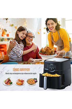 Sinbo SCO-5056 Air Fryer - 4.5LT