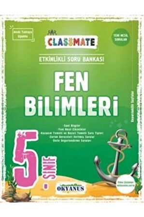 5. Sınıf Classmate Fen Bilimleri Soru Bankası