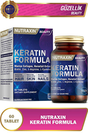 Nutraxin Keratin Formula 60 Tablet