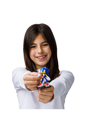 Sonic Prime Lisanslı 6'li Aksiyon Karakter Figür Seti