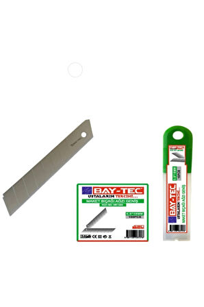 Bay-tec Maket Bıçağı Ağzı 0.5x18 Mm 10'lu Paket Mk-1560