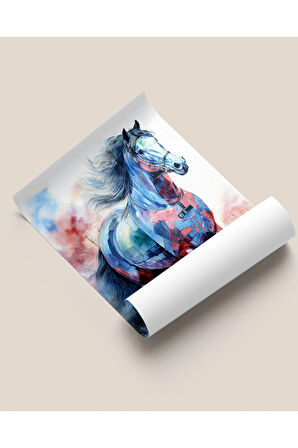 Çerçevesiz Poster At