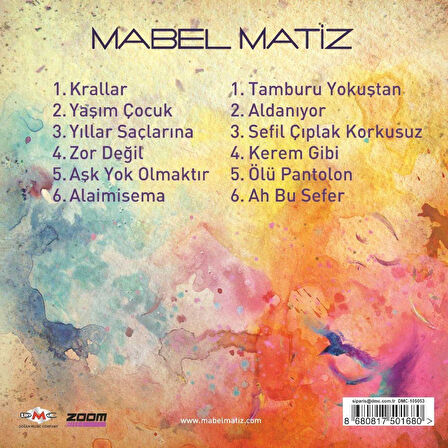 Mabel Matiz Yaşım Çocuk - Plak