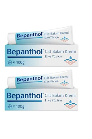 El Ve Yüz Için Cilt Bakım Kremi 100 gr 2 Adet Bepanten