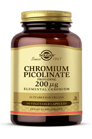 Chromium Picolinate 200 mcg 90 Kapsül